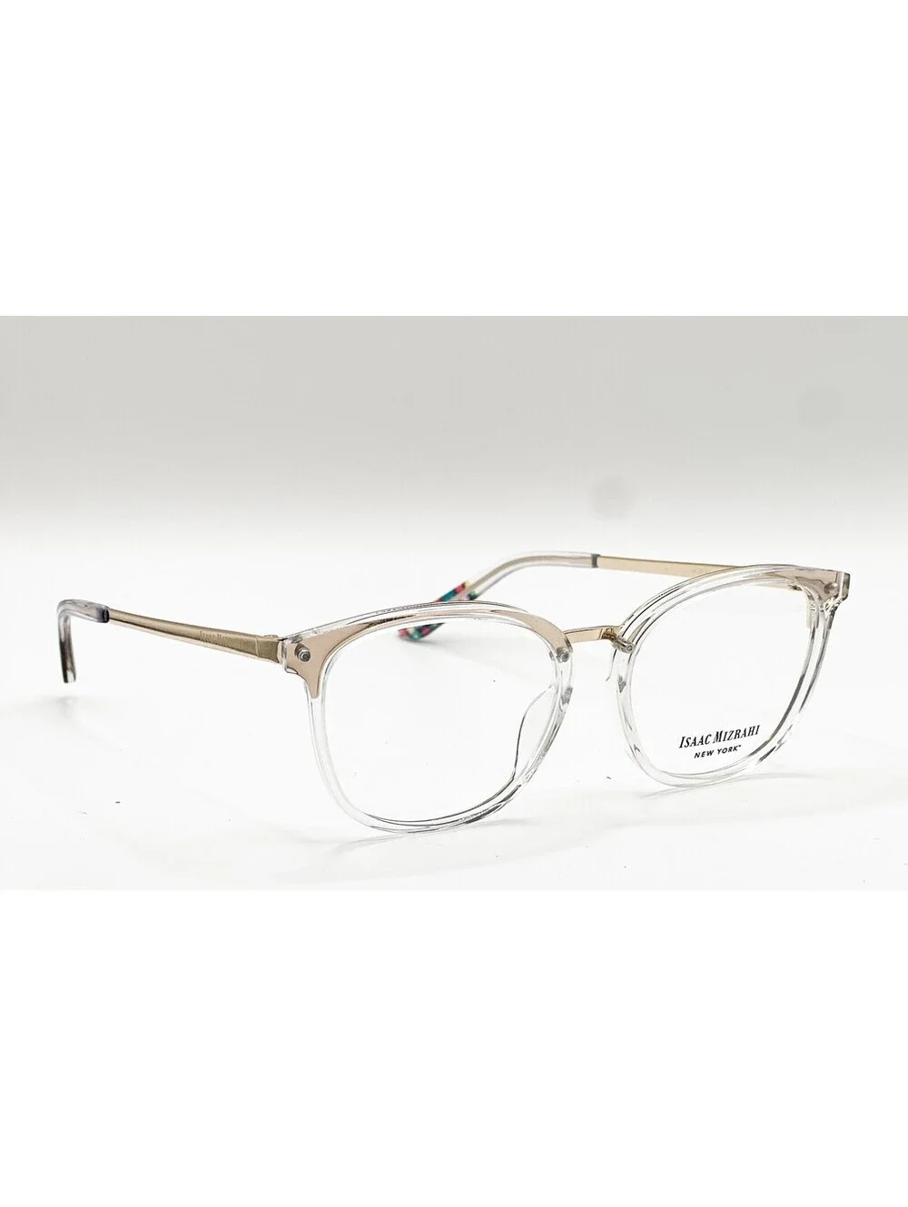Isaac Mizrahi IM30051 GD Gold Square Authentic Eyeglass Frames 52-17-140